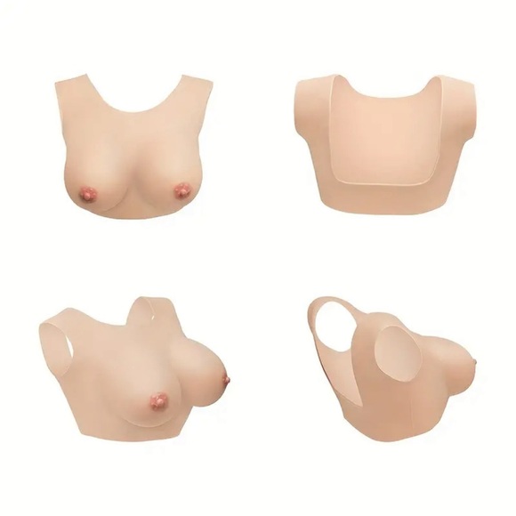 Gorgeous Realistic SILICONE FILLED Breasts Enhancement - # skin tone available - Picture 5 of 13